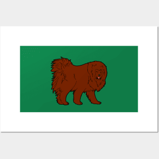 Tibetan Mastiff Posters and Art